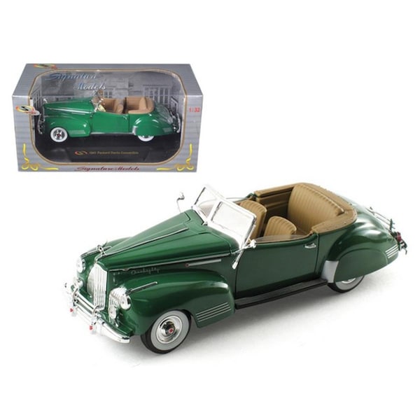 Signature Models 1941 Packard Darrin One Eighty Green 1-32 Diecast Car Model 32398gr - main